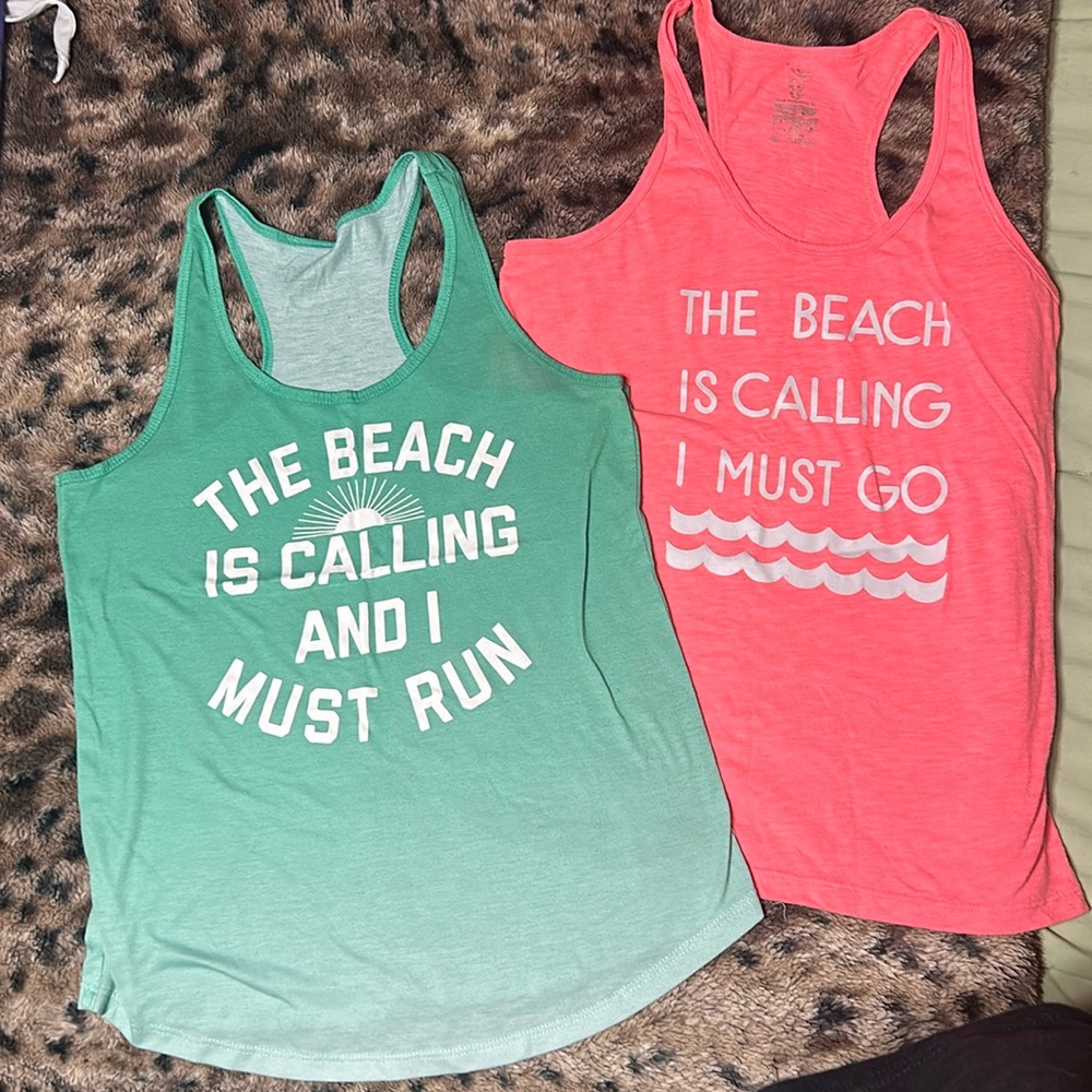 Bundle of 2 Beach Tank tops